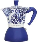 Italienische Kaffeemaschine Bialetti D&G BLU MEDI 6T Blau Aluminium 6 Tassen -...