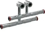 Geberit 24045, Schlauchanschluss, Karbon, Stahl
