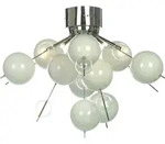 N&auml;ve 1085123 Deckenleuchte - Glasball ; Fassung: G9 ; Farbe: Wei&szlig; - Wei&szlig;