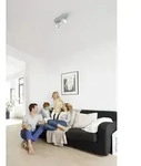 Philips Dimmbare LED Star Decken-/Wandspot, 2x, Nicht austauschbare(s) Leuchtmittel,