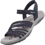 Skechers Sandaletten,Stadtbd.b.25mm o.Fu&szlig;b in blau, Gr. 36 - Blau - 36