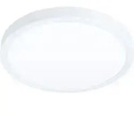 EGLO LED Deckenleuchte Fueva 6, runde Deckenlampe, Aufbaulampe aus Kunststoff in