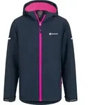 H&ouml;henhorn Cledo Kinder Softshelljacke Kids Dunkelblau/Pink Gr. 116 -...