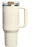 Stanley The Quencher ProTour Flip Straw, Creme, Edelstahl, Edelstahl, Kaffee, Saft,