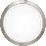 EGLO Deckenlampe Planet 1, 1 flammige Wandleuchte, Deckenleuchte aus Metall in Silber