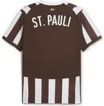 PUMA FC St. Pauli Herren Heimtrikot 2025/26 - 783063, Farbe:Braun, Textil:S - Braun -