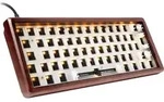 SKILLER SGK50 S4 Gen2 Wood Barebone (holz) - Braun