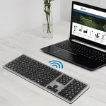 LogiLink ID0213, Volle Gr&ouml;&szlig;e (100%), Kabellos, RF Wireless + Bluetooth,...