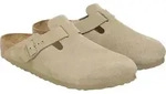 Birkenstock Boston Faded Khaki Normaal Voetbed - Loafers - 1025788 - Beige - 40