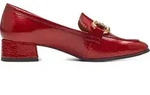 Tamaris Damen Slipper Penny Loafer Zierspange Halbschuh Karre&eacute; 1-24316-43,
