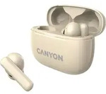 Canyon Bluetooth Headset OnGo 10 In-Ear/ANC/BT/Touch beige retail - Beige