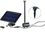 Royal Gardineer Solar-Springbrunnenpumpe mit Akku