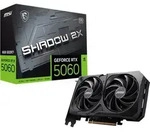 MSI GeForce RTX 5060 8G SHADOW 2X OC, GeForce RTX 5060, 8 GB, GDDR7, 128 Bit, 7680 x
