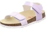 Superfit Kinder Pantolette Fussbettpantoffel Violett 24 - Violett - 24