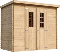 Holzhaus Gartenhaus mit Boden Impr&auml;gnierte 2,63 m2 TIMBELA M310C+M310G