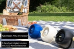 Unold 86679 Breezy Bowl &ndash; Kabelloser Akku-Ventilator | 3 Geschwindigkeiten | Bis zu