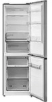 Midea MDRB470MGA46, 334 l, SN-T, 12 kg/24h, A, Fresh Zone Fach, Edelstahl - Silber