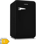 Klarstein HEA19-Aud90-BK, Klarstein Audrey Evo 90L Retro Mini K&uuml;hlschrank -...