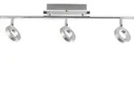 Paul Neuhaus Deckenleuchte Aluminium Metall schwenkbar nicht Dimmbar 67 x 11 x 18 cm