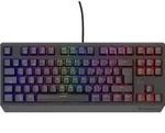 Tastatur Genesis Thor 230 TKL Schwarz Qwerty Spanisch - Schwarz