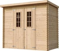TIMBELA M310C Holzhaus Gartenhaus - B239xL142xH200 cm/ 2,63 m2