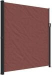 vidaXL Seitenmarkise Ausziehbar Braun 220x600 cm