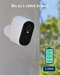 Arlo Essential 2K XL Outdoor &Uuml;berwachungskamera, 3er Set, IP-Sicherheitskamera,
