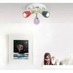 BRILLIANT LED Spotrondell Birds | farbenfrohe Deckenleuchte | 3-flammig | Metall 
