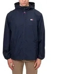 TOMMY JEANS - Herren Chicago Windbreaker Jacke - Gr&ouml;&szlig;e S - Navy - S