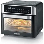Severin 2-in-1 Toastofen & Hei&szlig;luftfritteuse, 25L, LED-Display, 12 Auto-Programme,