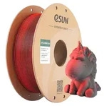 eSUN Matte PLA Dual Colour Filament, Rot Schwarz,1KG