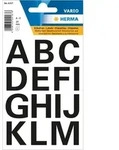 HERMA Letters 25mm A-Z weatherproof film black 2 sheets - Schwarz