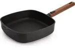 Woll Guss-Viereckpfanne ECO LOGIC QXR - Schwarz