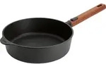 Woll Guss-Hochrandpfanne ECO LOGIC QXR - Schwarz