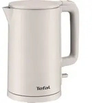 Tefal Thermo Protect KO140BE0, 1,5 l, 1500 W, Grau, Kunststoff, Drahtlos,