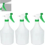 Relaxdays Spr&uuml;hflasche Pflanzen, 3er Set, einstellbare D&uuml;se, 1 Liter, mit Skala,