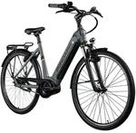 Z&uuml;ndapp X600 E Bike Damenfahrrad 155 - 180 cm Stadtrad Pedelec Bosch grau/gelb