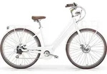 MBM Elektro-Citybike LA RUE 2.0, matt chalk - Wei&szlig;