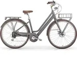 MBM Elektro-Citybike LA RUE 2.0, matt gray - Grau
