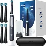 Oral-B | Elektrische Zahnb&uuml;rste iO 4 - Matt Schwarz - Mit Etui und 4