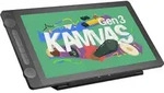 Huion Kamvas 16 GEN 3 GS1563 Grafiktablett - Schwarz