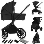 Lionelo Kombikinderwagen Mika Plus 2in1 bis 38 Monate (22kg), XXL-Verdeck mit UPF50+,