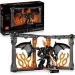 LEGO Icons Der Herr der Ringe: Balrog B&uuml;cherst&uuml;tze &ndash; Spielzeug f&uuml;r Erwachsene