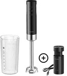 Zwilling XTEND Kabelloser Stabmixer Starer Set mit Akku - Schwarz
