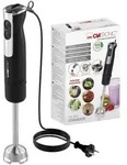 Clatronic Stabmixer 800 Watt | Turbo-Funktion | P&uuml;rierstab mit Edelstahlmesser | 12