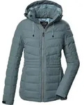 Killtec Kow 10 Wmn Qltd Jckt Blaugrau Blaugrau 38 - Blau/Gr&uuml;n - 38