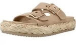 Tamaris Damen Pantoletten 1-27412-44435 Farbe: Beige Gr&ouml;&szlig;e: 36 - Beige - 36