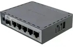 Mikrotik E60IUGS, Ethernet-WAN, Gigabit Ethernet, Schwarz - Schwarz