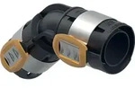 Geberit GE FlowFit Bogen, PPSU, 45 Grad, d 50mm, 1 Stk.