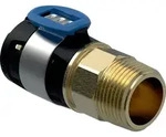 GEBERIT FlowFit &Uuml;bergang 63 mm x 2 1/2" AG 620316001